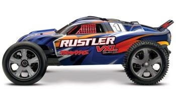 TRAXXAS RUSTLER VXL TSM ID/TQ RTR (red) 37076-3